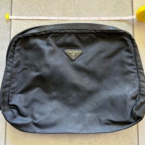 Prada Men's Black Toiletry Bag